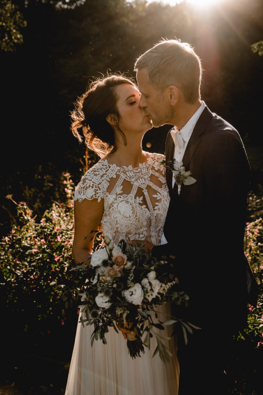 Brautpaar in der Hubertushütte in Wiesbaden