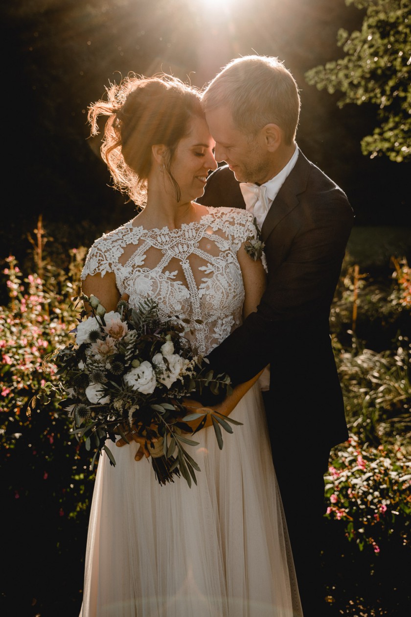 Brautpaar in der Hubertushütte in Wiesbaden