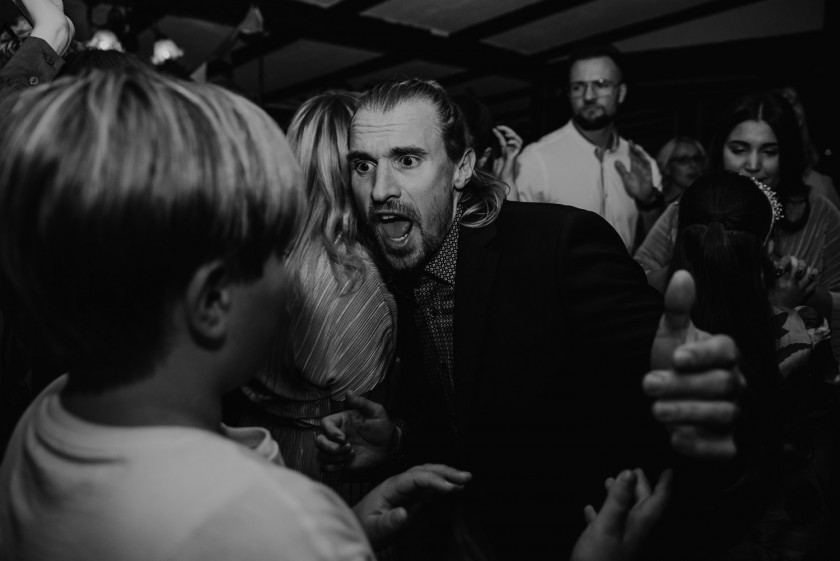 Party in der Hubertushütte in Wiesbaden